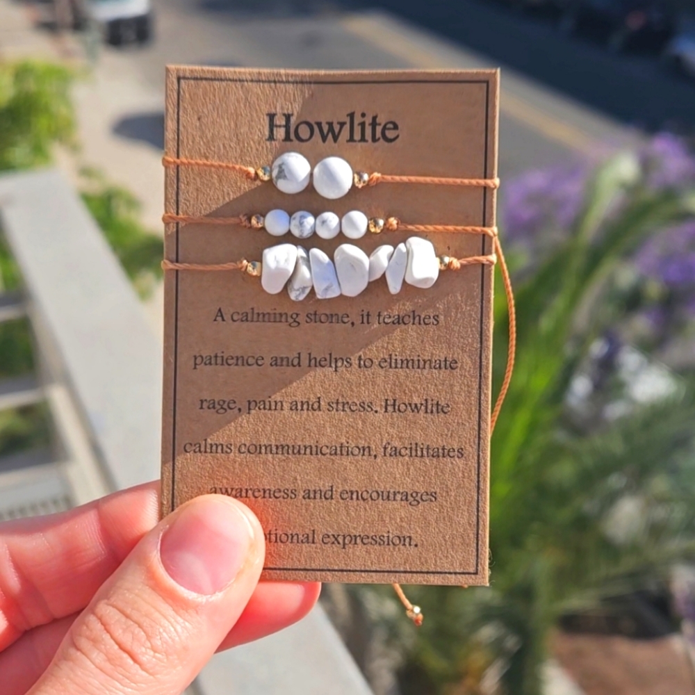 🤍 Howlite Bracelet 🤍